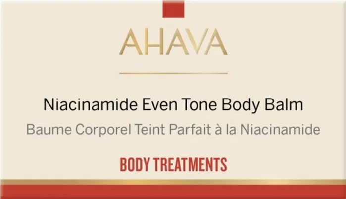 Ahava Niacinamide Even Tone Baume corporel 220 ml Ahava Niacinamide Even Tone Baume corporel 220 ml